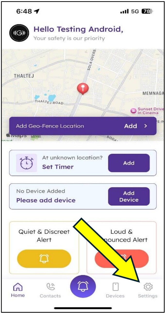 Alert customization options